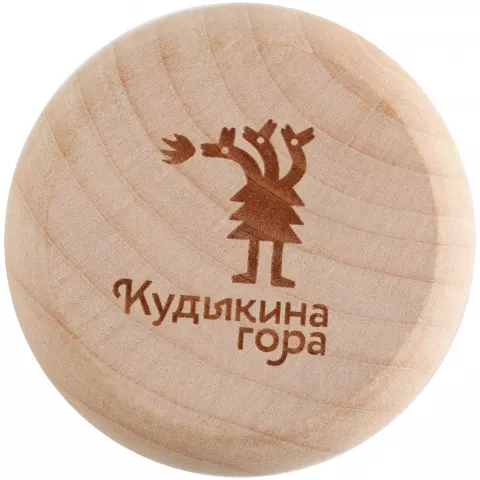 Лазерная гравировка: Антистресс-игрушка йо-йо Roundtrip — пример нанесения логотипа