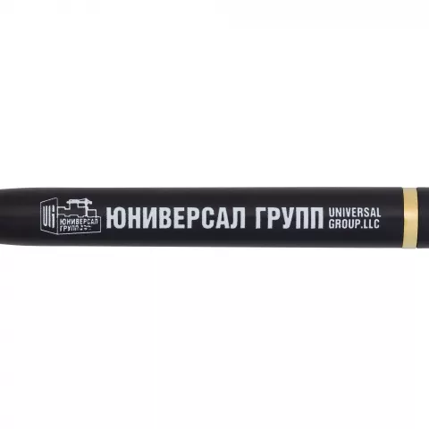 УФ-печать: Ручка шариковая Euro Gold — пример нанесения логотипа