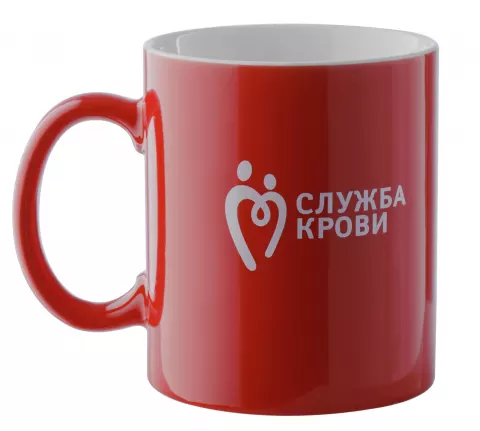 Деколь: Кружка Promo — пример нанесения логотипа