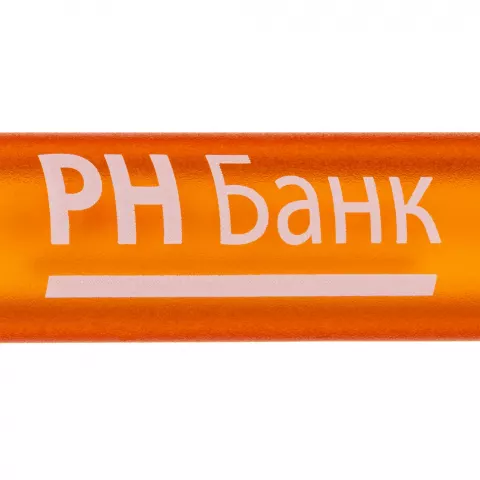 Тампопечать: Ручка шариковая Prodir DS3 TFF — пример нанесения логотипа