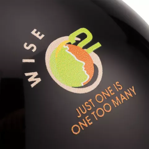 УФ-печать: Дождевик в круглом футляре Nimbus — пример нанесения логотипа