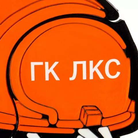Тампопечать: Флешка «Каска» — пример нанесения логотипа