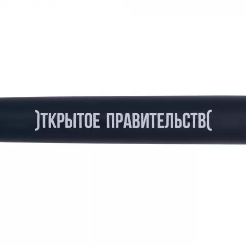 Тампопечать: Ручка шариковая Popular — пример нанесения логотипа