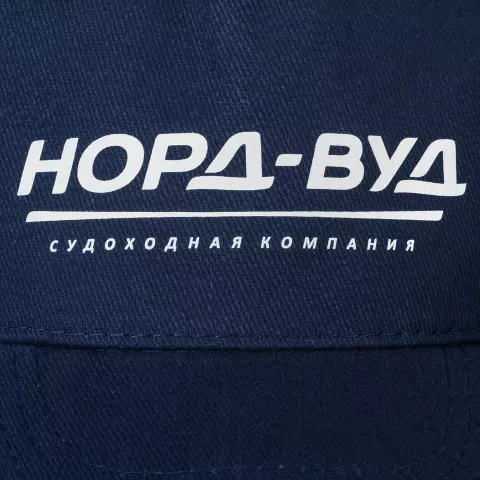 Шелкография: Бейсболка Long Beach — пример нанесения логотипа
