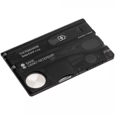 Тампопечать: Набор инструментов SwissCard Lite — пример нанесения логотипа