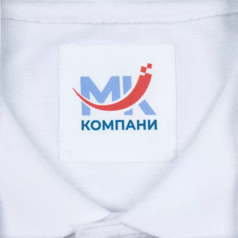 Сублимация: Рубашка поло мужская Phoenix Men — пример нанесения логотипа