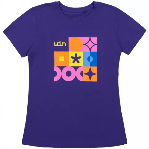 DTF-печать: Футболка женская T-bolka Lady — пример нанесения логотипа