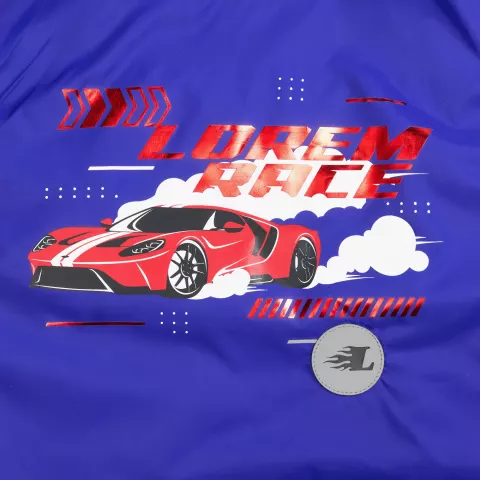 DTF-печать: Жилет Kama — пример нанесения логотипа