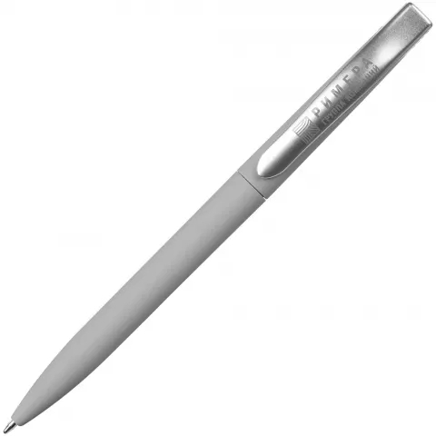 Тампопечать: Ручка шариковая Pin Soft Touch — пример нанесения логотипа