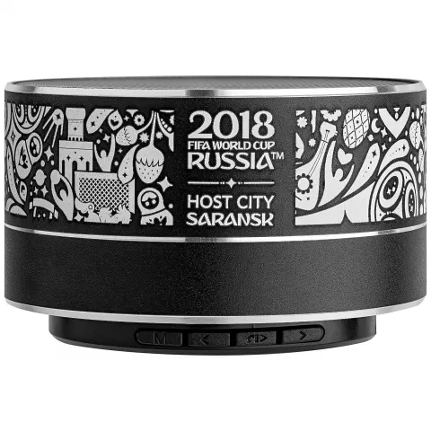 Круговая гравировка: Беспроводная колонка Easy — пример нанесения логотипа