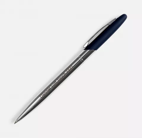 Лазерная гравировка: Ручка шариковая Dagger Soft Touch — пример нанесения логотипа