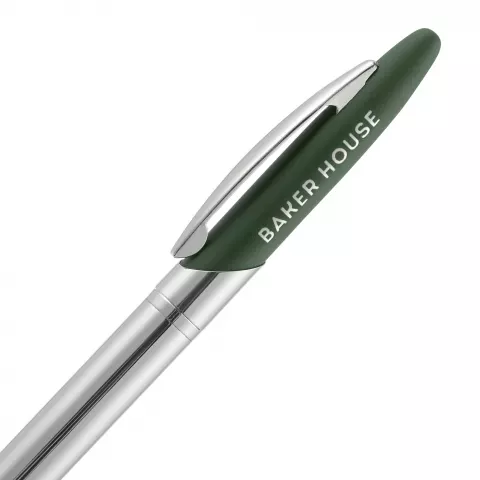 Лазерная гравировка: Ручка шариковая Dagger Soft Touch — пример нанесения логотипа