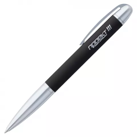 Лазерная гравировка: Ручка шариковая Arc Soft Touch — пример нанесения логотипа
