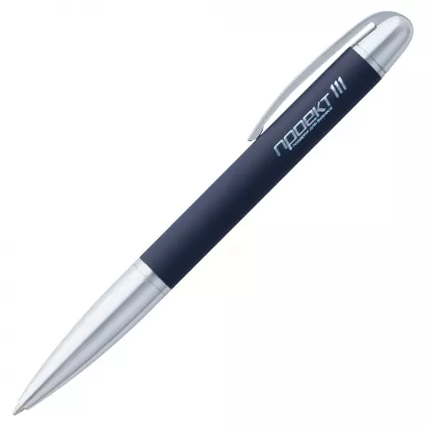 Лазерная гравировка: Ручка шариковая Arc Soft Touch — пример нанесения логотипа