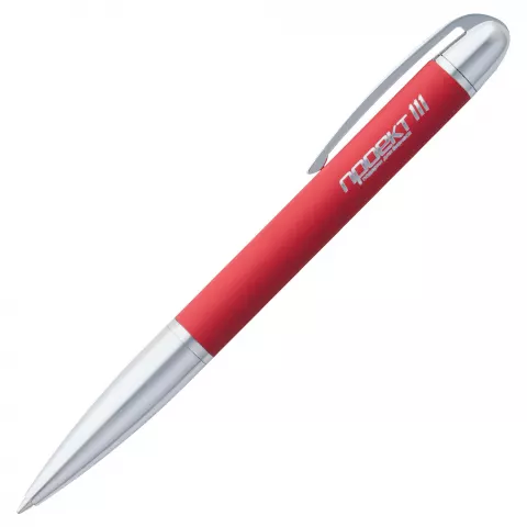 Лазерная гравировка: Ручка шариковая Arc Soft Touch — пример нанесения логотипа