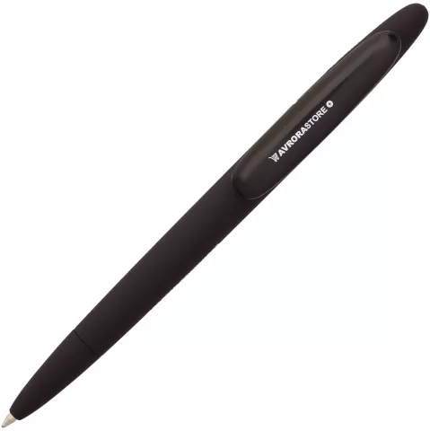 УФ-печать: Ручка шариковая Prodir DS5 TRR-P Soft Touch — пример нанесения логотипа