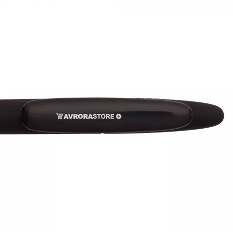 УФ-печать: Ручка шариковая Prodir DS5 TRR-P Soft Touch — пример нанесения логотипа