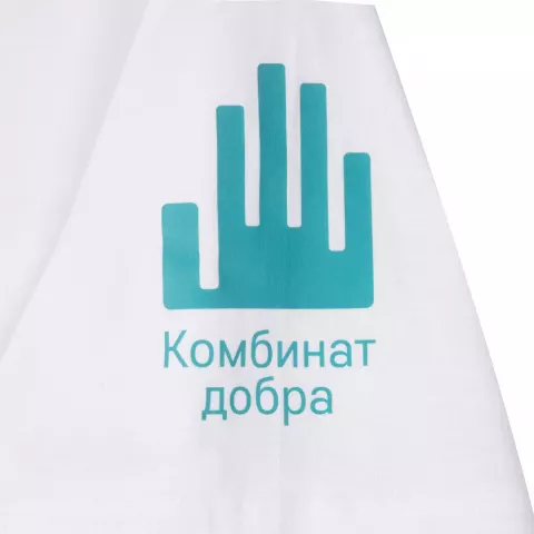 DTF-печать: Футболка мужская E190 — пример нанесения логотипа