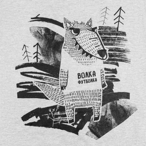Прямая печать на ткани: Футболка женская E150 — пример нанесения логотипа