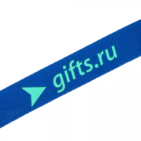DTF-печать: Лента для бейджа с ретрактором Retract — пример нанесения логотипа