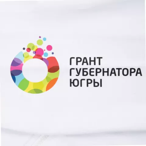 DTF-печать: Толстовка на молнии с капюшоном Unit Siverga — пример нанесения логотипа