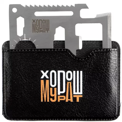 Лазерная гравировка: Мультитул Dextro — пример нанесения логотипа