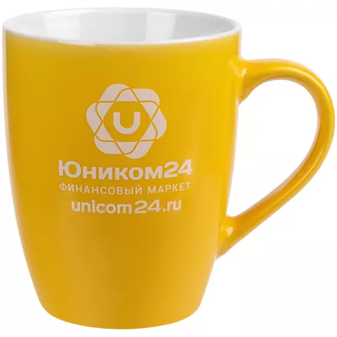 Деколь: Кружка Good Morning — пример нанесения логотипа
