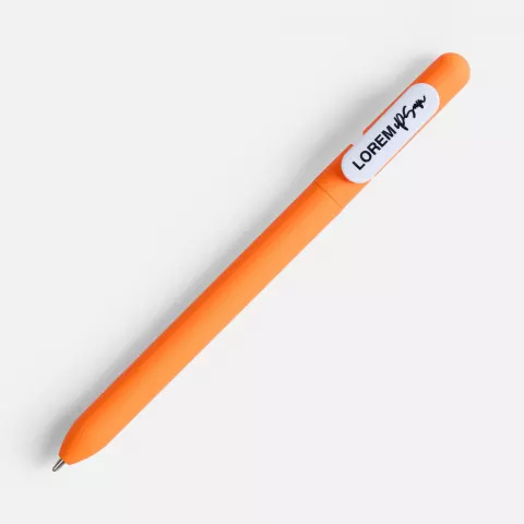 Тампопечать: Ручка шариковая Swiper Soft Touch — пример нанесения логотипа
