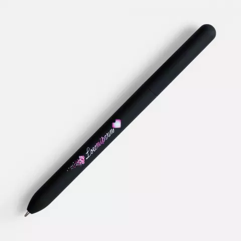 УФ-печать: Ручка шариковая Swiper Soft Touch — пример нанесения логотипа