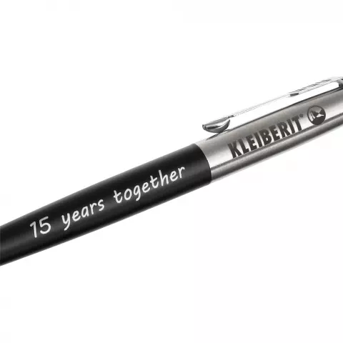 Лазерная гравировка: Ручка шариковая Parker Jotter Core K63 — пример нанесения логотипа