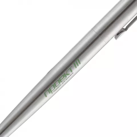 УФ-печать: Карандаш механический Parker Jotter Stainless Steel Core B61 — пример нанесения логотипа
