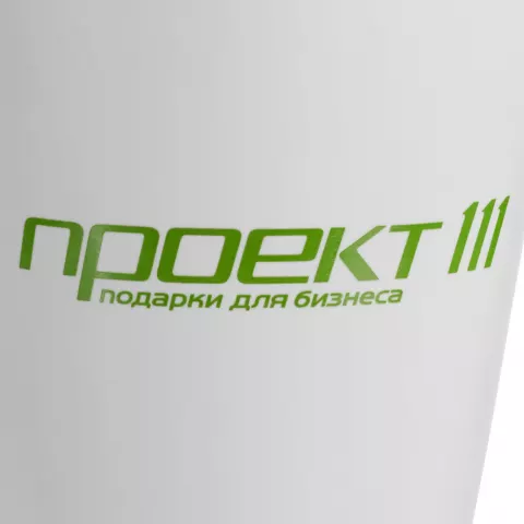 Деколь: Кружка New Bell матовая — пример нанесения логотипа