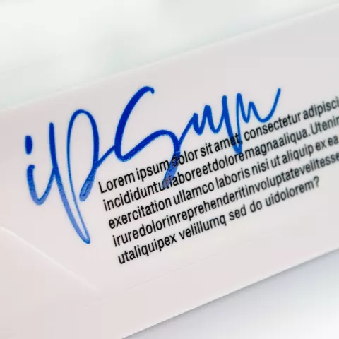 УФ-печать: Беспроводная стереоколонка Uniscend Audeamus — пример нанесения логотипа