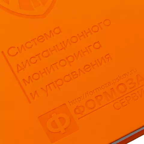 Тиснение: Ежедневник Favor — пример нанесения логотипа