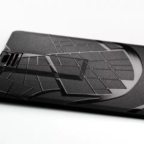 УФ-печать: Флешка Card — пример нанесения логотипа