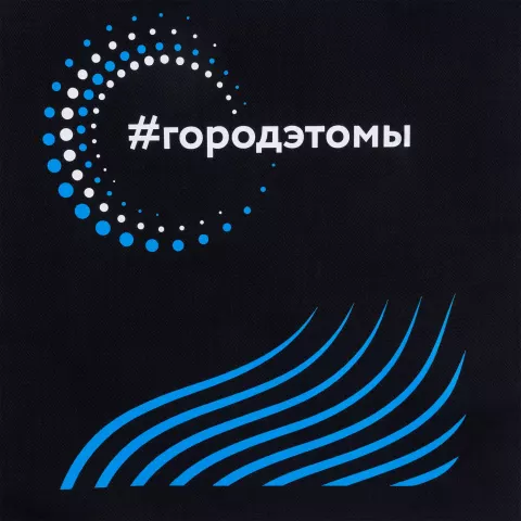 Шелкография: Холщовая сумка BrighTone — пример нанесения логотипа