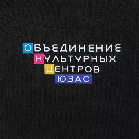 DTF-печать: Толстовка с капюшоном унисекс King — пример нанесения логотипа