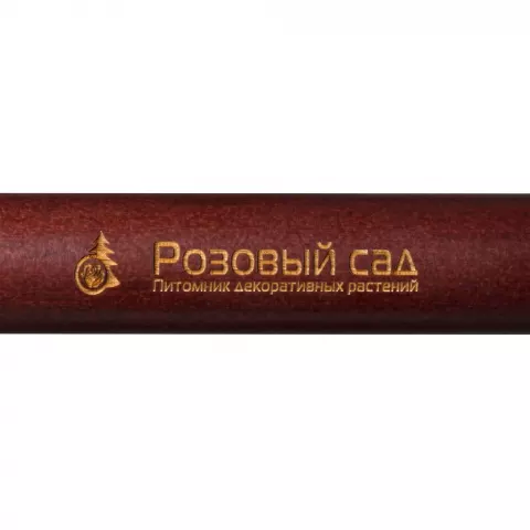 Лазерная гравировка: Зонт-трость Standard — пример нанесения логотипа