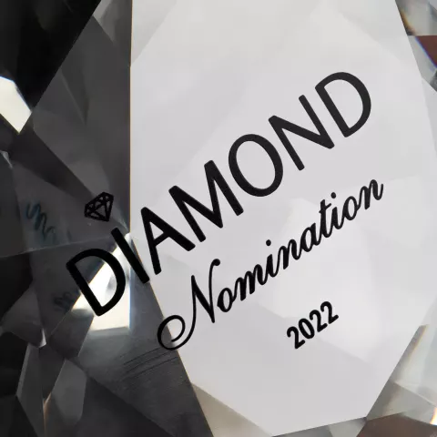 Тампопечать: Стела Diamond — пример нанесения логотипа