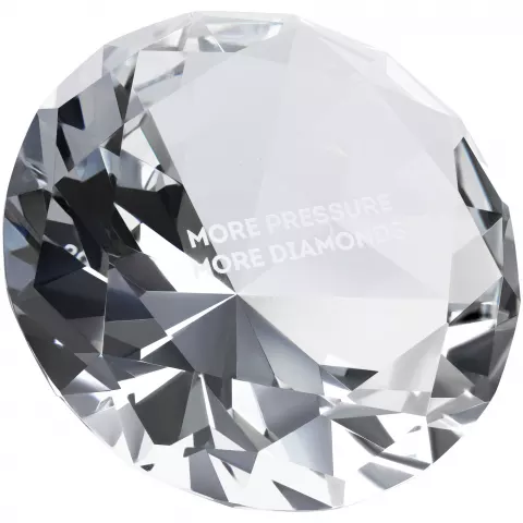Лазерная гравировка: Стела Diamond — пример нанесения логотипа