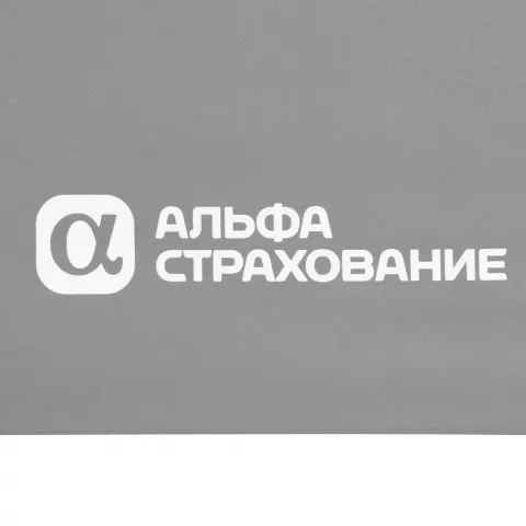 Шелкография: Зонт складной Monsoon — пример нанесения логотипа
