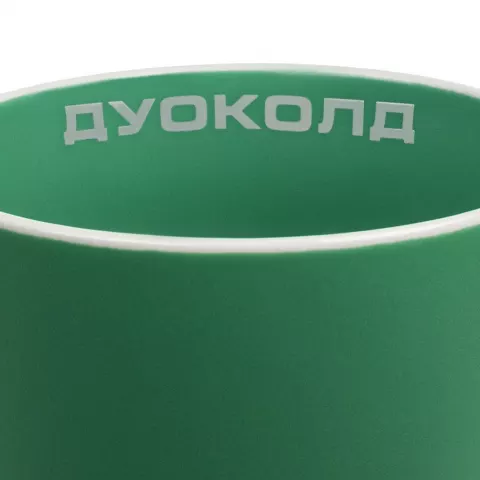 Деколь: Чашка Fusion — пример нанесения логотипа