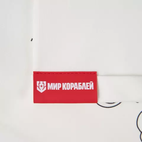DTF-печать: Футболка оверсайз унисекс Kosmos 2.0 — пример нанесения логотипа