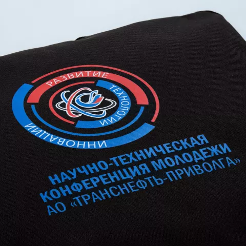DTF-печать: Конференц-сумка Member — пример нанесения логотипа