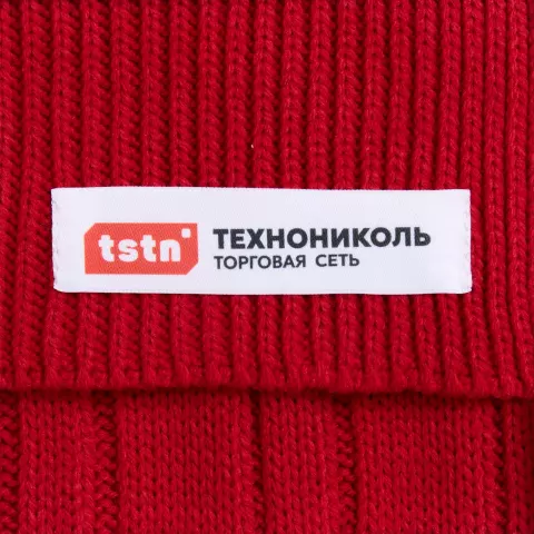 Сублимация: Лейбл тканевый Epsilon — пример нанесения логотипа