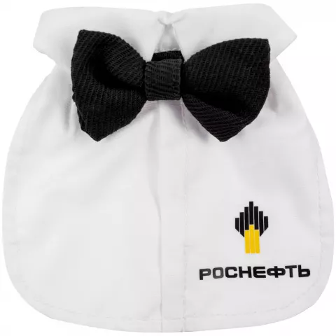 DTF-печать: Аксессуар для бутылки Black Tie — пример нанесения логотипа