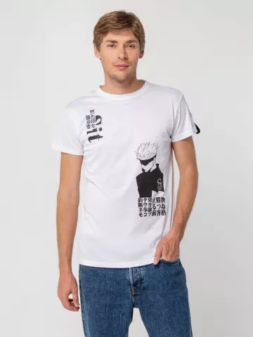 DTF-печать: Футболка унисекс для сублимации Paint Tee — пример нанесения логотипа