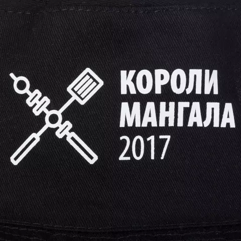 Шелкография: Панама Summer двусторонняя — пример нанесения логотипа