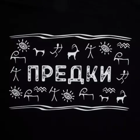 Прямая печать на ткани: Футболка оверсайз унисекс Legacy — пример нанесения логотипа