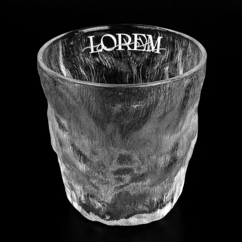 Деколь: Стакан Ice Essence — пример нанесения логотипа